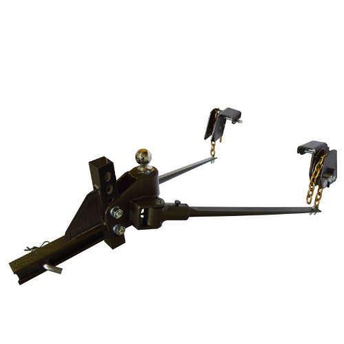 Blue Ox BXW1003 SWAYPRO Weight Distributing Hitch 1000lb Tongue Weight for Underslung Coupler with Clamp-On Latches