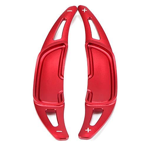 ontto for Mercedes-Benz AMG A45 CLA45 GLC63 Shift Paddle Extended Car Inerior Sterring Wheel Shifters DSG Extensions Cover Trim red