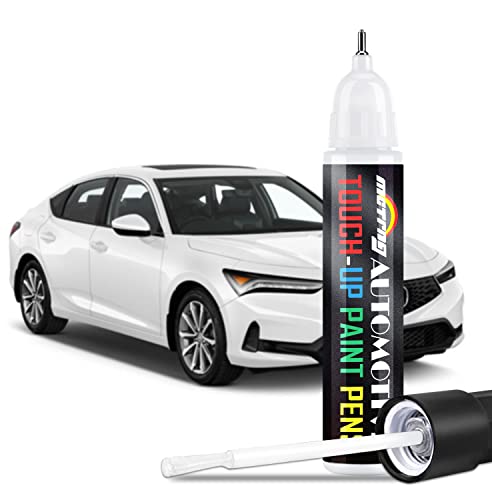 Touch Up Paint for Cars (White), Automotive Touch Up Paint Pen, Two-In-One Scratch Remover for Deep Scratches, Special-Purpose Repair Paint Pen Universal Color Optional for Cars (1pack)