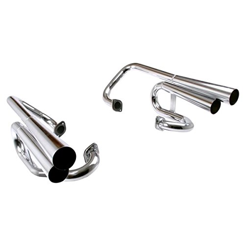Stainless 4 Pipe Exhaust, for Type 1 VW, Compatible with Dune Buggy
