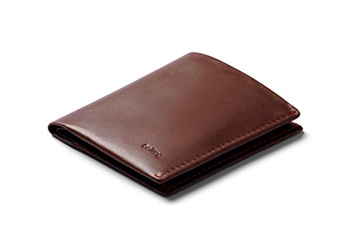 Bellroy Note Sleeve Wallet (Slim Leather Bifold Design, RFID Blocking, Holds 4-11 Cards, Coin Pouch, Flat Note Section) - Cocoa