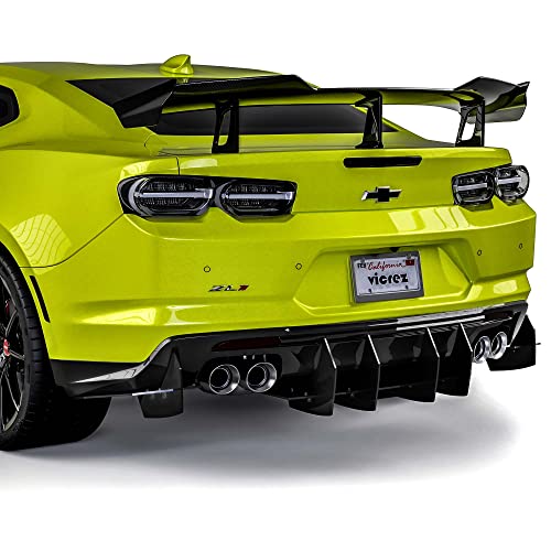 Vicrez Centa VR2 Rear Diffuser vz102138 | Fits/Compatible with Chevrolet Camaro 2016-2022