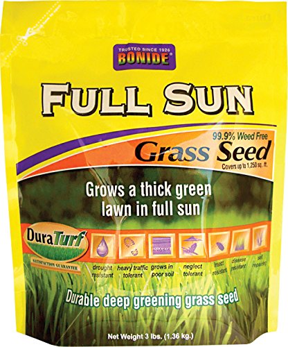 BONIDE Grass Seed 60201 Full Sun Grass Seed, 3 lb