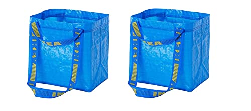 IKEA TSSP Bag, Blue 27x27 cm -Pack of 2