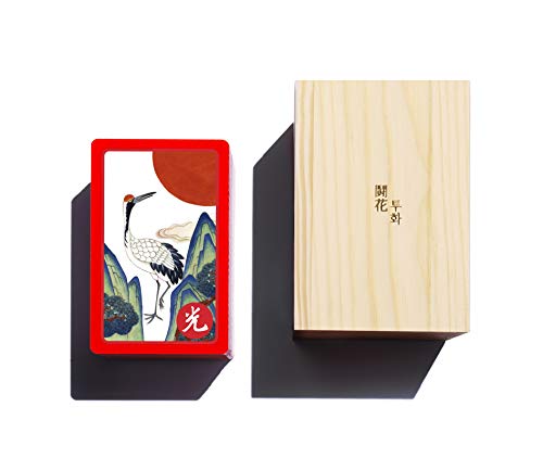 TUHWA ver.2 (Wooden Box) - Flower Cards, The Korean Traditional Cards Hwatu, The Beauty and Culture of Korea/Handmade/Artwork/Hanafuda