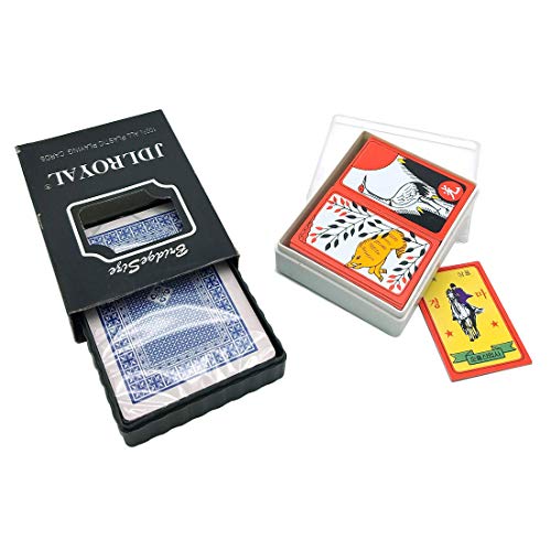 SUPIA Korean Flower Card Game Hwatu and Playing Cards, Go-Stop, Godori, PVC Poker Cards 2Pcs