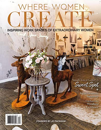 WHERE WOMEN CREATE MAG. / SPRING 2023 / ISSUE # 31 / SMALL-TOWN GALLERY'S SWEET SPOT