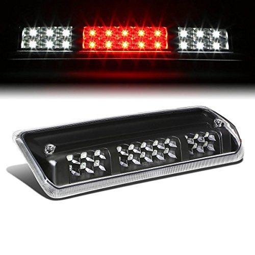 Dual Row LED Black Housing 3rd Third Tail Brake Light Cargo Lamp Compatible with Ford F150 04-08/Lincoln Mark LT 06-08
