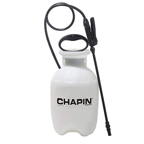 Chapin International Chapin 20074 1-Gallon Bleach Sprayer with Spray Shield, with Bonus, Transulent White