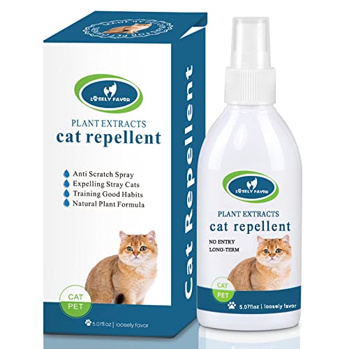 dsjhk Cat Deterrent Spray Indoor, Cat Repellent Indoor for Cat and Kitten, Cat Scratch Deterrent Training Aid for Furniture, Sofas, Rugs, Curtains, Plants, Cat Deterrent Indoor and Outdoor