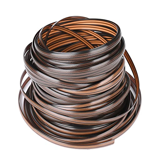 HANKRSSTOP 459 FT Wicker Repair Material,Gradient Brown Coffee Synthetic Rattan Repair Material with Premium New Materials Wicker Repair Kit for Rattan Chair Sofa and Storage Basket Replacement.