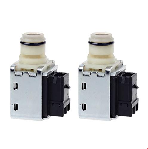 HERCOO 4L60E 4L65E 4L70E Transmission Shift Solenoid Kit Valve Set 1-2 2-3 A&B Compatible with GMC Chevrolet Trucks 1993-UP