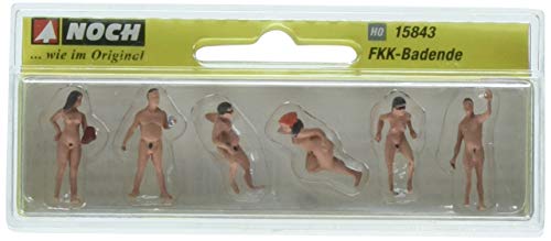 Noch 15843 Nudists 6/ H0 Scale Figures