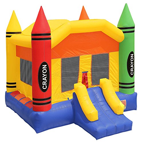 Inflatable HQ Commercial Grade Bounce House 100% PVC Crayon Castle Jumper Inflatable Only