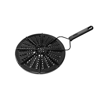 AREPA GRILL & TORTILLA Grill, Made with Heat Resistant Enamel. Over Stove use.