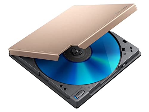 PIONEER External Blu-ray Drive BDR-XD08G USB 3.2 Gen1 (USB Type-C) / 2.0 Slim Portable BD/DVD/CD Writer