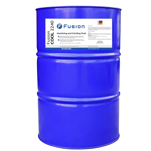Fusion Cool 2240 | General Purpose Coolant for Cutting and Grinding Machine Shop Operations | Semisynthetic (55 Gallon Drum)