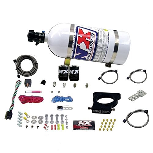 Nitrous Express 20935-10 78mm EFI Nitrous Kit with 3-Blot Plate for GM LS Engine