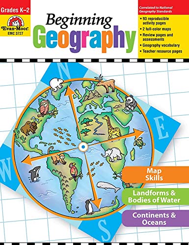 Beginning Geography Workbook, Homeschooling and Classroom Resource Workbook (Beginning Geography (Evan-Moor))