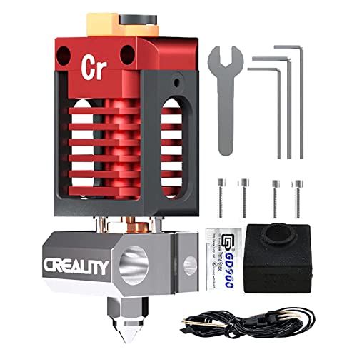 Creality 2022 Newly Upgrade All Metal Hotend Kit, Up to 300 Spider High Temperature Hotend Fit for Ender 3, Ender 3v2, Ender 3 pro, Ender 3 Max, Ender 2, CR-10,CR-10S,Ender 5 Series