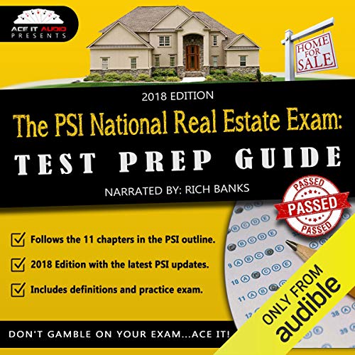 The PSI National Real Estate License Exam: Test Prep Guide