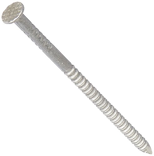 MAZE NAILS SS6WS-1 Stainless Steel Ring Shank Siding Nail, 1-Pound 6D 2-Inch