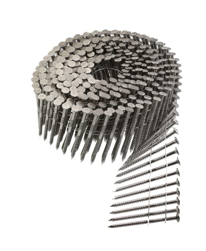 Simpson Strong-Tie S13A175SNBP 1-3/4" x .090 Stainless Ring-Shank Coil Siding Nails 1200ct