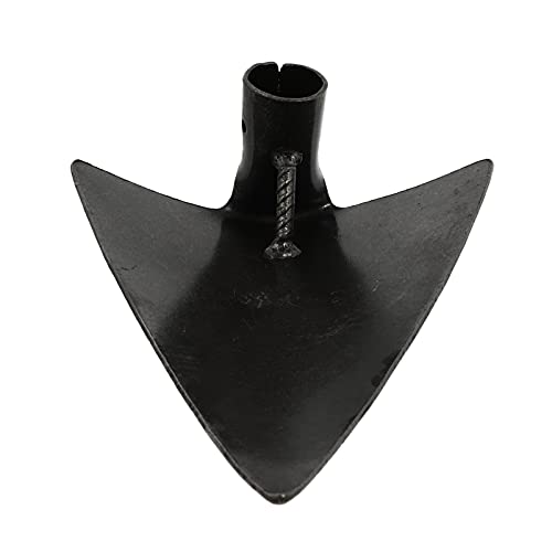 DOITOOL Garden Digging Hoe Handle Landscaping Triangle Hoe Head for Weeding Planting Digging Soil Leveling Stainless Steel Gardening Hoe Hoe Handheld Hoe
