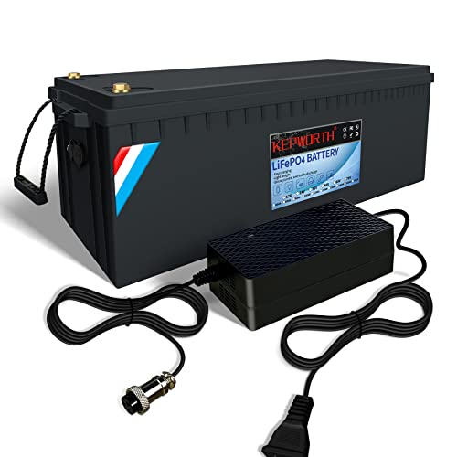 DEESPAEK 12V LiFePO4 Battery 400Ah, Lithium Batteries with Upgraded BMS, 4000+ Rechargeable Deep Cycles, widely Used for Marine, Camper, RV, Solar Power, Household Appliances etc