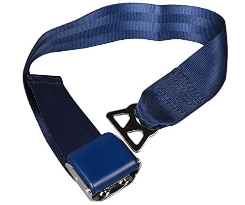 Fit for Southwest Airplane Seat Belt Extender - Airline Seatbelt Extension, Work on The Older SW 737-700's ONLY, Adjustable Long 7-31"(Blue 1Pack)