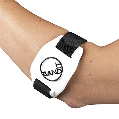 OTC Band-It, Forearm Band, Compression Strap for Tennis Elbow for Elbows, White