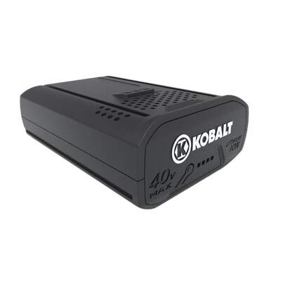 KOBALT 40-Volt 4.0AH Rechargeable Lithium Ion (Li-Ion) Cordless Power Equipment Replacement Extended Run Battery