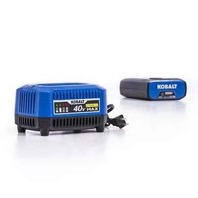 Kobalt 40-Volt Battery and Charger Kit (4.0Ah Battery and Charger)