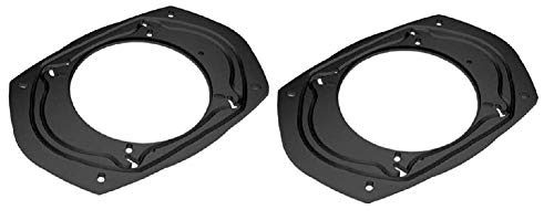 JSP Manufacturing 2 Pack Car Boat Marine Speaker Adapter Plate 6x9 5x7 6x8 to 5.25"