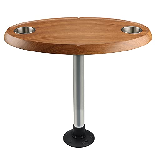 Hoffen Marine Thread-Lock Table Package - Oval (Burlywood)