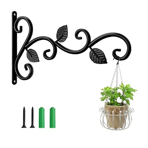 Plants Hangers Outdoor Indoor Decor, Wall Hooks for Hanging Plants Bracket, Plant Hooks for Bird Feeder, Wind Chime, Lights, Lanterns(1 Pack )