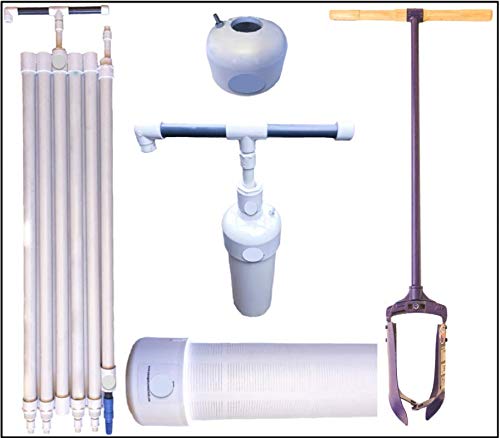 DIY Water Well Kit, includes water well hand pump, auger, well screen & cap