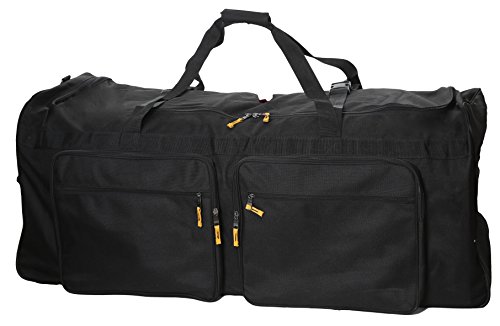 Camp 1800 Denier Heavy Duty Soft Trunk With Shoulder Straps Great For Kids Going to Sleep Away Camp