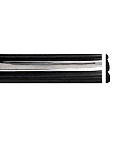 Automotive Authority LLC Black Chrome Side Body Trim Molding Replacement for 1992-1996 F150, F250, F350, Bronco - 2" Wide (Full Roll - 24 ft)