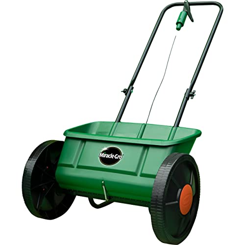 Miracle-Gro 121042 Lawn 'Drop' Spreader, Green