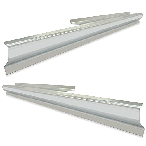 KUAFU Rocker Panels Compatible with 1994-2002 Dodge Ram 1500 2500 3500 2 Door Standard/Extended/Club Cab Pair Slip-on Style