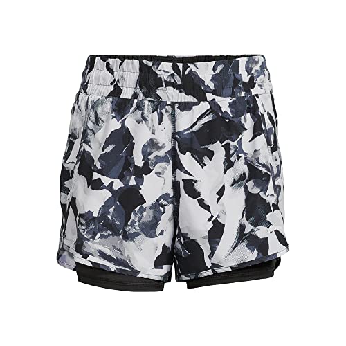 Avia Activewear Women's Breathable Running Shorts (XL, Shadow Floral), 16-18