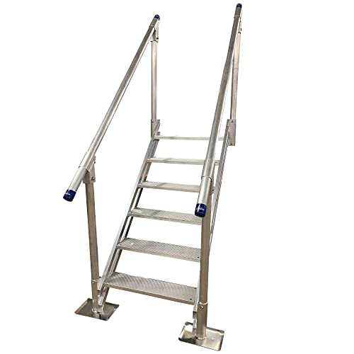 Patriot Docks Aluminum Dock Stairs (6 Step)