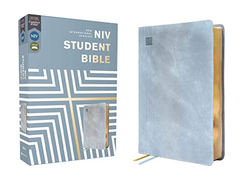 NIV, Student Bible, Leathersoft, Teal, Comfort Print