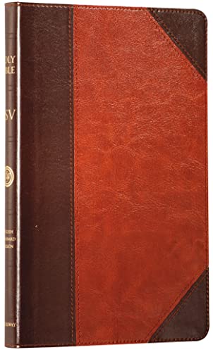 ESV Thinline Bible (TruTone, Brown/Cordovan, Portfolio Design)