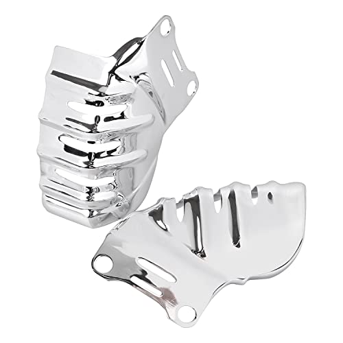 YDLMT 2 Pcs Chrome Motorcycle Front Brake Caliper Covers for Harley Touring Road King Electra Street Glide & V-Rod VRSCAW Night Rod Special VRSCDX