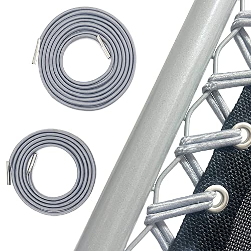 Replacement Cord for Zero Gravity Chair 4 CordUniversal Replacement Bungee Cord Laces for Antigravity Chair, Lounge Recliners, Patio Lawn Chair, Elastic Chair Repair Kit, Grey