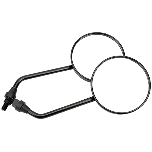 LCGLY 3.94 inches/10mm Round Universal Motorcycle Rearview Mirror Compatible with Honda Suzuki Yamaha Kawasaki, For most brands of motorcycles with a 7/8" handlebar, with 10mm Bolt