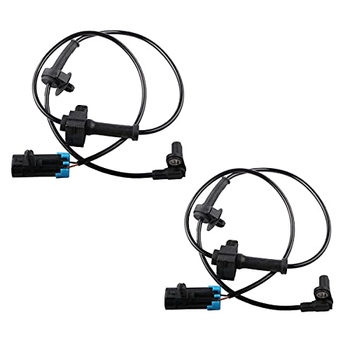 MOSTPLUS 2pcs ABS Wheel Speed Sensor Compatible for 07-2012 Chevrolet Avalanche Tahoe ALS1464 Rear