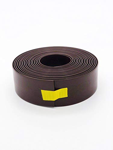 50ft Long 2" Wide Vinyl Chair Strapping. Repair & Replacement Matte Finish. for Patio Outdoor Lawn Garden Durable Attractive (Brown)